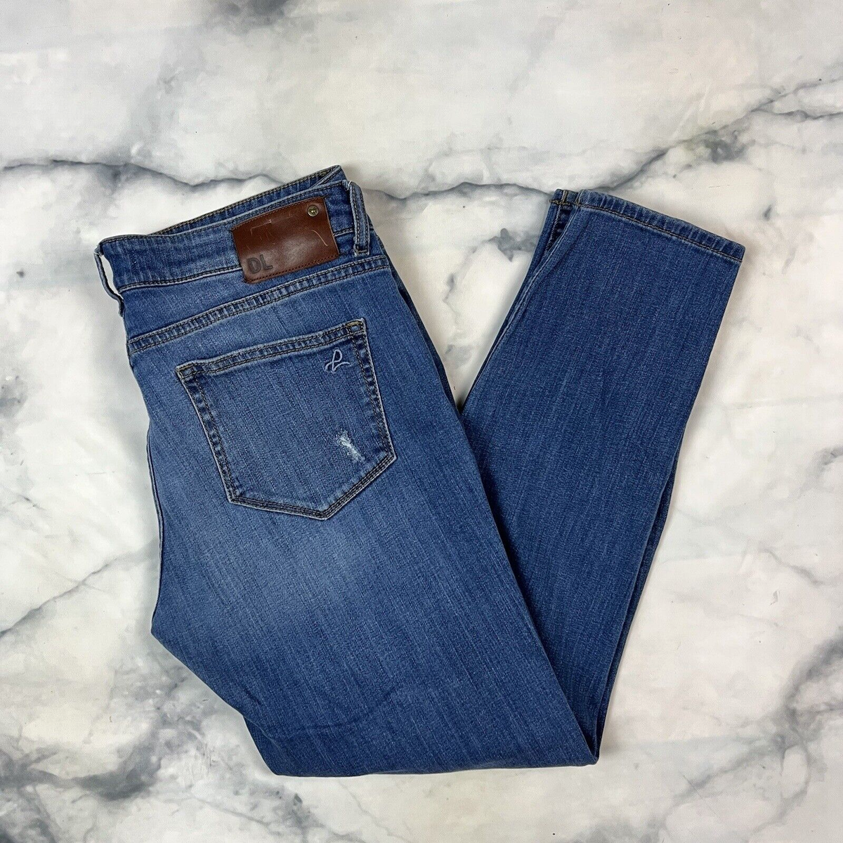 DL1961 Azalea Relaxed Skinny Jeans Size 29 Waist Fitzroy Wash