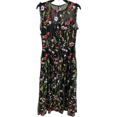 soutache mesh dress Soutache Mesh Yoke Dress
