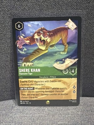 Shere Khan - Fearsome Tiger 88/204 Whispers in the Well Regular