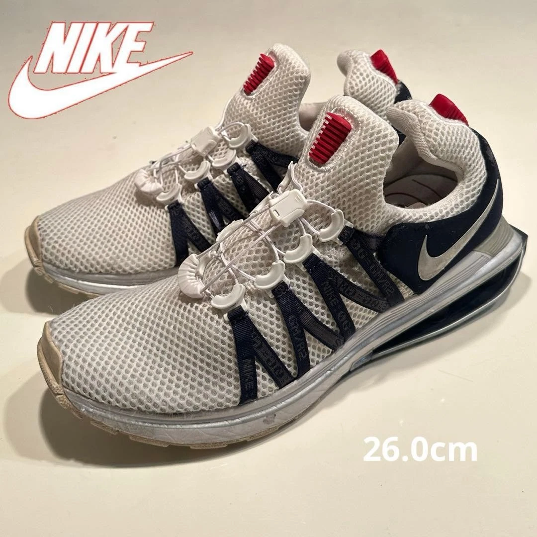 NIKESHOX 26cm NIKE(ナイキ) / SHOX R4_ショックス R4/26cm/BLK | 中古 