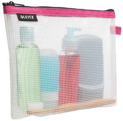 Leitz Wow Kosmetik Reisetasche, wasserabweisend, ideal 1,02 Liter, rosa 