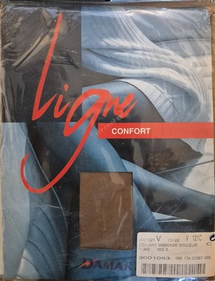 Feinstrumpfhose confort,Massage, Gr.: V, beige, Damart