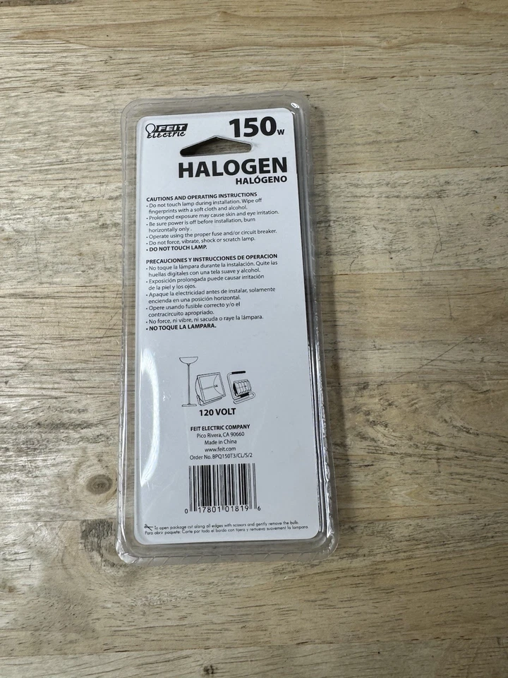 2 PACK FEIT ELECTRIC Light BULB 150W 120V - Image 3 of 3