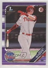 2019 Bowman Draft Purple /250 Bryson Stott #BD-79 2r8