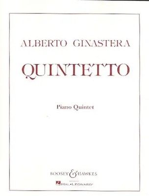 Quintetto pf, str qrt op. 29 | Alberto Ginastera | Partitur + Stimmen