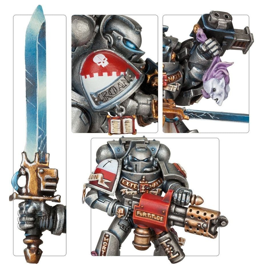 Bataillon Grey Knights Conclave Séraphique les guerriers du Chapitre 666 - 4