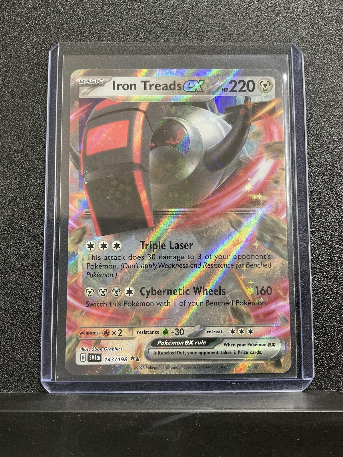Pokemon SV01: Scarlet & Violet Base Set Iron Treads ex #143/198