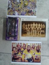 L.A. Lakers 3 color/B&W 87 Champs photos & Kobe Bryant Bobble Head Special !!!