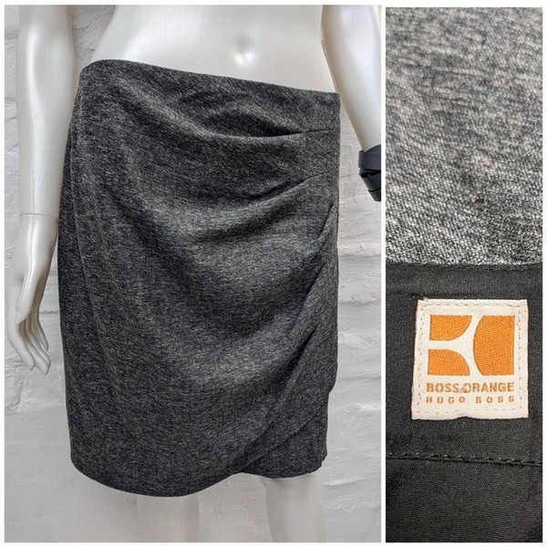 Women Hugo Boss Skirt Grey 40 / L / 48