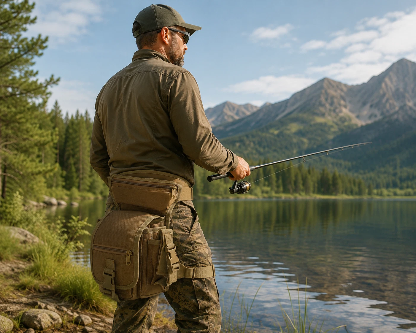 Tactical Drop Leg Bag Nylon Molle Thigh Pouch Outdoor Hiking Hunting Fishing
Opens in a new window o