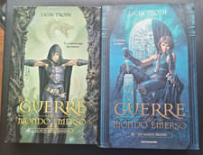 LE GUERRE DEL MONDO EMERSO - LICIA TROISI - Mondadori - LOTTO 2 LIBRI