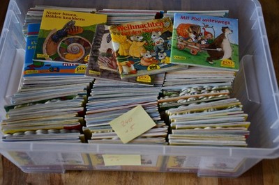 Pixi   Bücher ,   Grosses   Konvolut  , 240  ,  alle Ohne Namen  ,