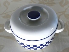 THOMAS FLAMMFEST by ROSENTHAL SCANDIC FJORD SCHACHBRETT BLAU  KOCH TOPF