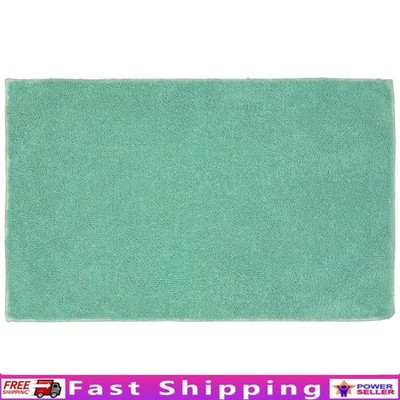 Non Slip Cotton Bath Rug Absorbent Bathroom Mat Machine Washable Durable 2x3 New