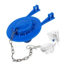 Toilet Flapper Replacement Kit 2 Inch Universal Toilet Tank Flusher Parts Ins...