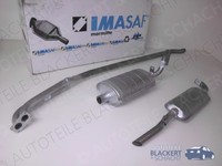 Imasaf Auspuffset Komplett FüR Fiat 1500-2300 1800B 2300 1961-1968| Rohr+Msd+Esd