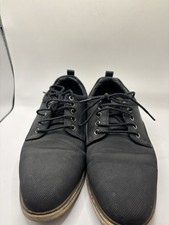 Bruno Marc Leather Lined Causual Lace Up Oxford Shoes Brown Mens size 7
