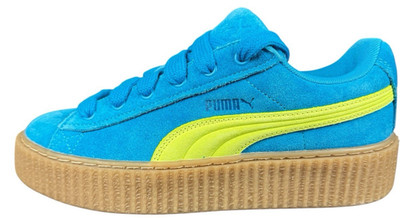 Puma Fenty Womens Size 4.5 Creeper Phatty Suede Platform Rihanna New