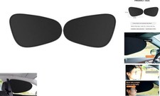 Car Side Window Sun Shades, 2 PCS Window Sunshades 2 PCS Front Window Black