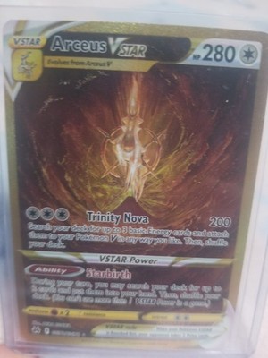 Pokemon TCG Arceus VSTAR GG70/GG70 Crown Zenith Galarian Gallery Rare