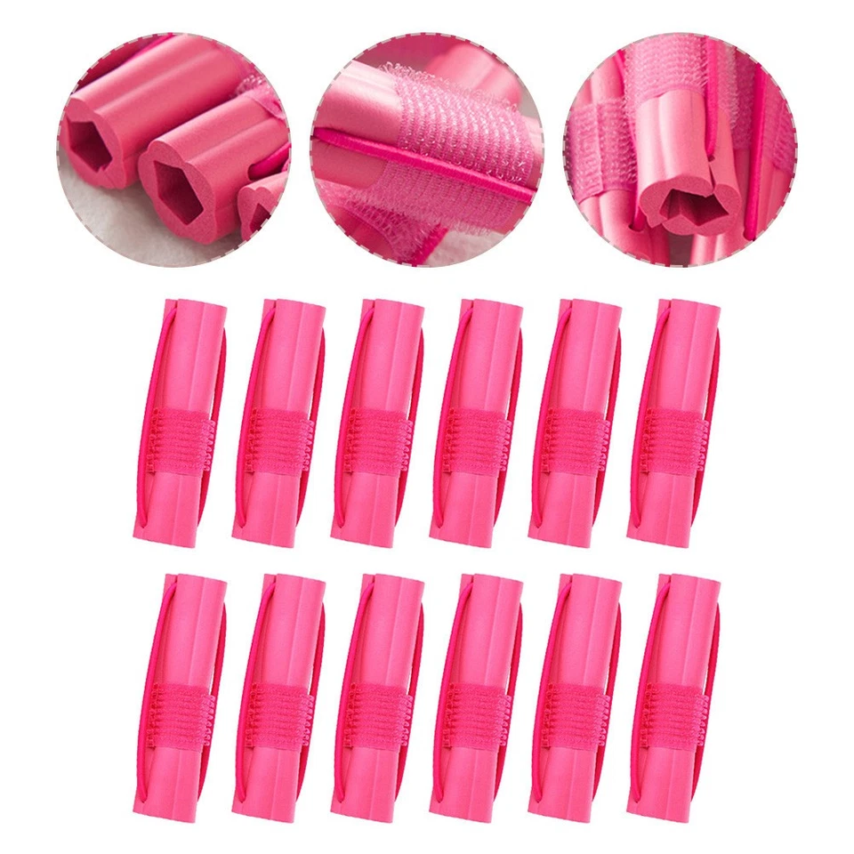  18 Pcs Boudin Pour Boucler Les Cheveux Bigoudis Court Curracles À - Photo 3/4