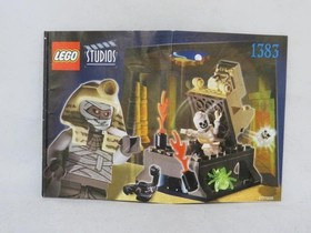 (4) LEGO STUDIOS Universal Monsters (Instruction Manual Only 1380 1381 1382 1383