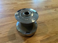 Vintage Used Sail Boat Lewmar 25 One Speed Winch Chrome / Works Fine