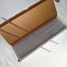 TRUBIND 6mm 1/4 Clear Plastic Coil Binding Spines 90 Count Item COIL06-CL
