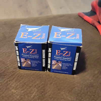 #ad 2 Rolls E Z Seam Carpet Seam Tape Pressure Sensitive Adhesive $32.00