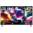 LG UA70 Series 43" 4K UHD LED Smart TV with webOS 25 & 60Hz Refresh
