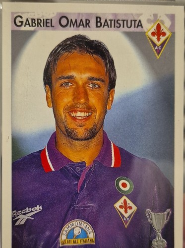 AS Roma jersey GABRIEL BATISTUTA men XL alternate navy Sublimated