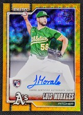 Marketplace image: 2026 Topps Series 2 Luis Morales Auto Superfractor 1/1 RC Rookie Oakland A's