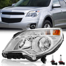 2010-2015 Equinox LS LT Driver Side Headlight Assembly Compatible Replacement