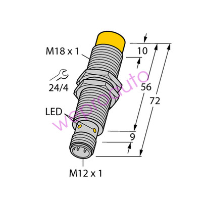 TURCK Ni8-M18E-AN6X-H1141 4611238 Inductive sensor NPN  KD