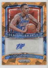 2019-20 Panini Prizm Rookie Penmanship Orange Ice Darius Bazley #RP-DBZ Auto 5xx
