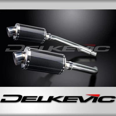 Suzuki GSXR1100 WP WR 1993-1994 Echappement KIT-Silencieux 225mm Ovale Carbone - Photo 1/3