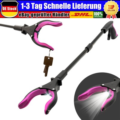 82cm Faltbare Garbage Pick Up Werkzeug Grabber Reacher WERKZEUG Verlängern Pick