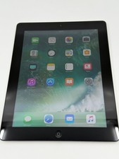 Apple iPad 4th Gen Retina 16GB Wi-Fi 9.7in - Black - Good Condition Bundle