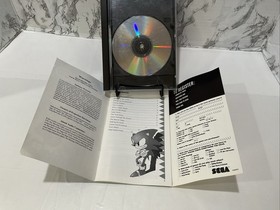 Sega CD Sonic CD  Complete Reg Card 1993
