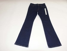 Banana Republic Women's Mid Rise Boot Cut Jeans Size 4 / 27 NWT Dark Blue Denim