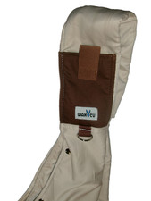 Wakytu Dog Sling Front Carrier for Small Dog 15 lbs. w/Adjustable Straps