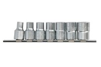 E-Torx-Stecknusssatz Toptul 1/2 Zoll 7 StüCk (E10, E12, E14, E16, E18, E20, E24)