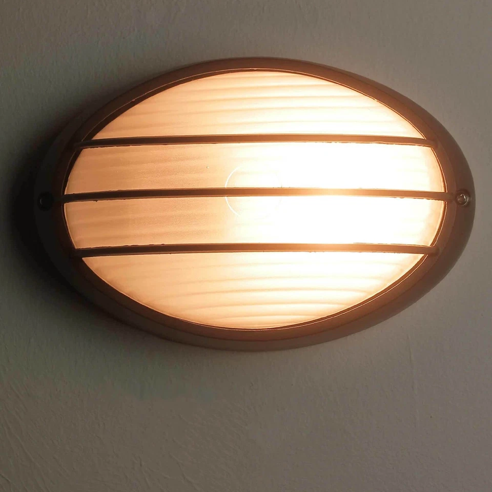 Wandlampe Außenleuchte Anthrazit IP44 E27 B: 22 cm Maritim Lampe Haus Balkon - Bild 4 von 4