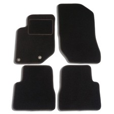 4-teiliges Velours Fußmatten Set für Peugeot 208 2019 - 2025