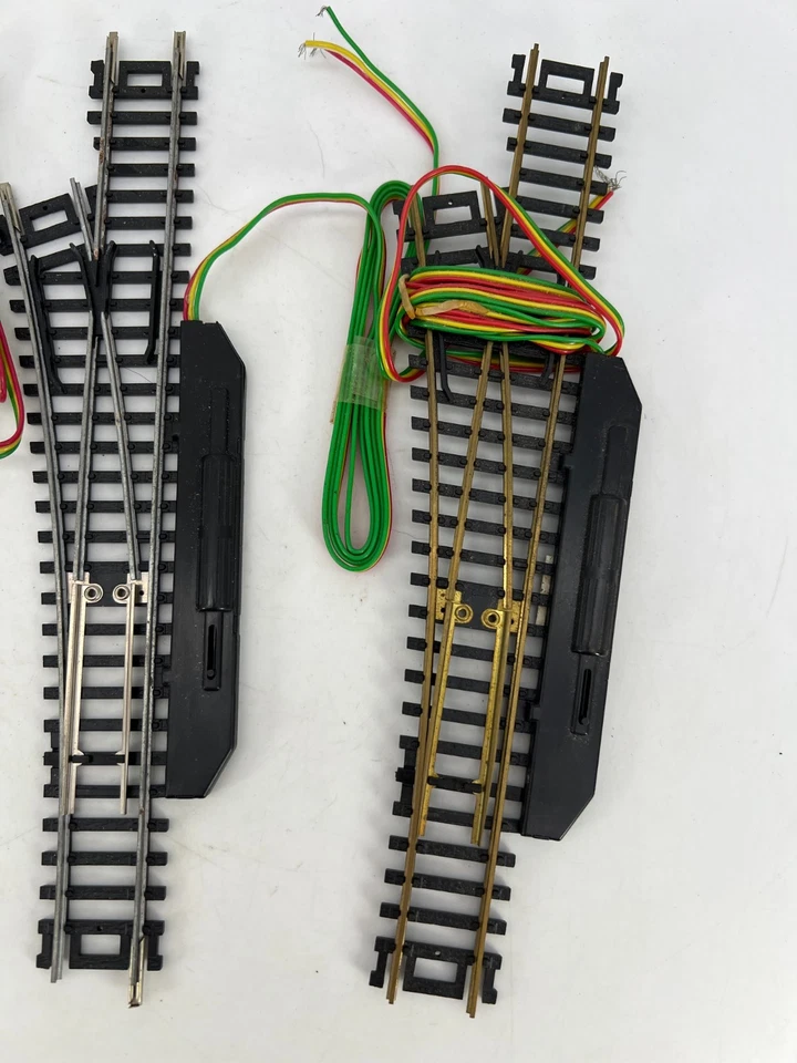 Unbranded HO Scale Lot of (3) R 18" L.H Switch Track Good Cond Yugoslavia - Image 4 of 4