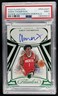2023-24 Panini Flawless Amen Thompson Rookie Auto Emerald RC #/5 Rockets PSA 9
