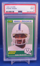 1989 Score "ANDRE RISON" Rookie Card ~ Graded PSA 9 Mint ~ Pro Bowl Player !!