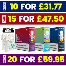 SKE Pro Pods | SKE 600 Pro Pods | 2ml | 10mg/20mg Replacement Pods Ske Vape Pods