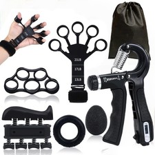 Hand Grip Strengthener 5 Finger Exercise Kit for Grip and Arm Training