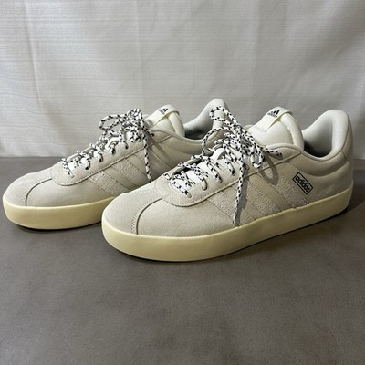 NWT Adidas VL Court 3.0 Shoes Sneakers Ivory White MEN'S Size 11.5 JP5296 Samba